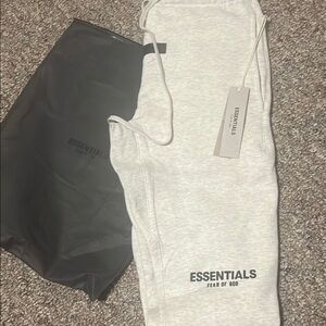 Fear of God Essentials Gray Sweatpants